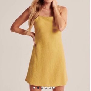 Yellow Abercrombie & Fitch Dress